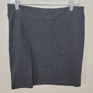Halogen Dark Gray Pencil Skirt Size 10 (2863)